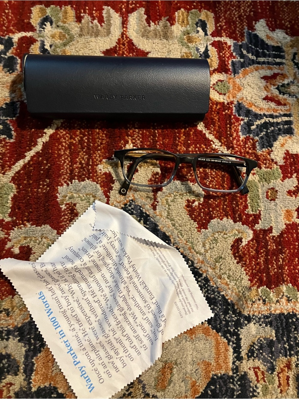 Warby Parker Wilkie Eyeglasses Prescription Unisex